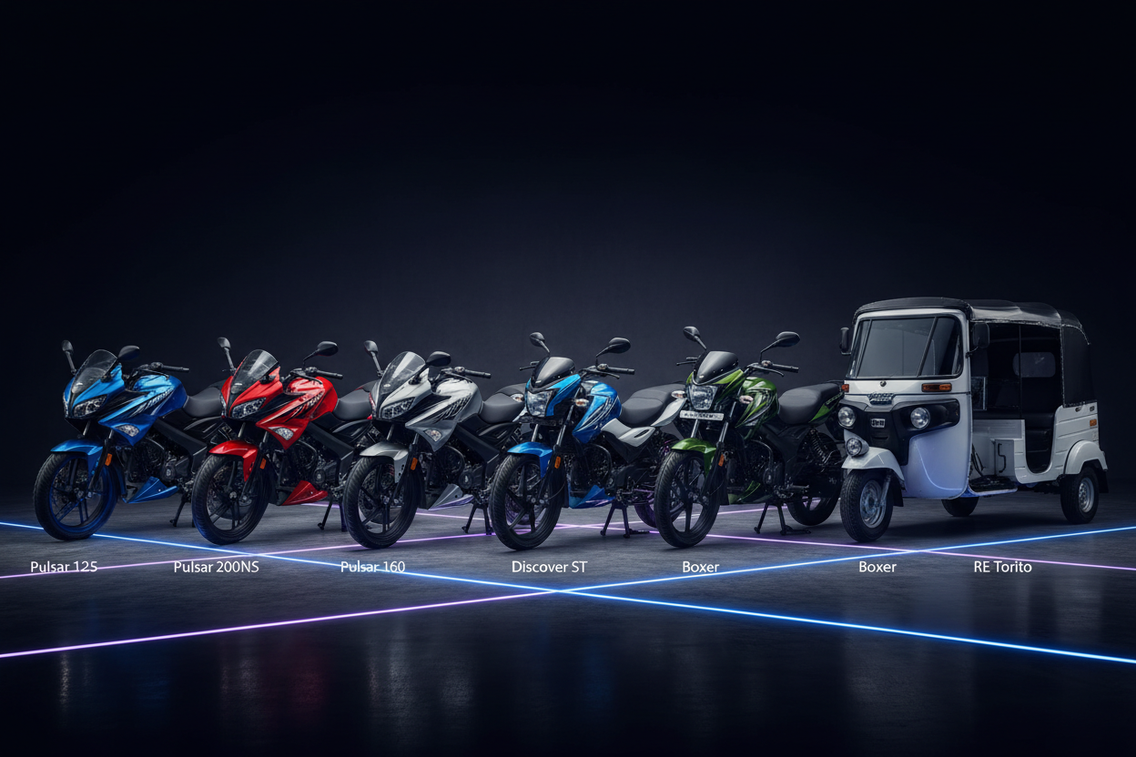 Motos Bajaj showroom